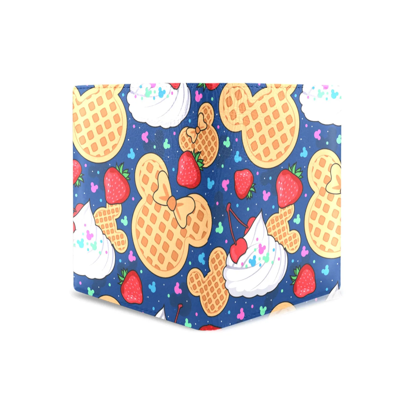 Waffles Men's Leather Wallet