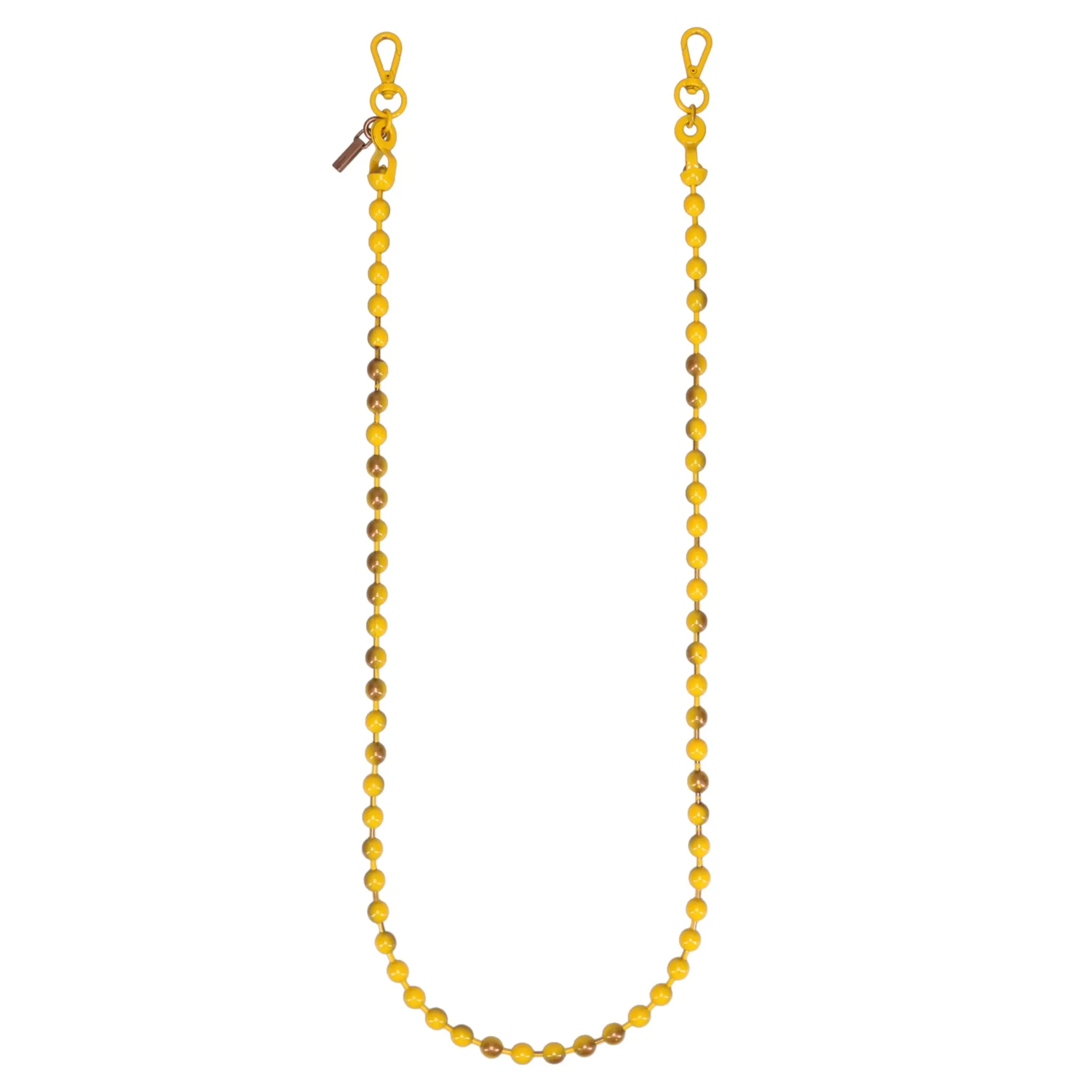 YELLOW COLORED BALL CHAIN / YELLOW