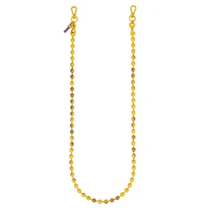 YELLOW COLORED BALL CHAIN / YELLOW