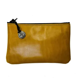 Zipper Pouch, Yellow